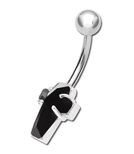 PIERCING OMBLIGO CON CRUZ